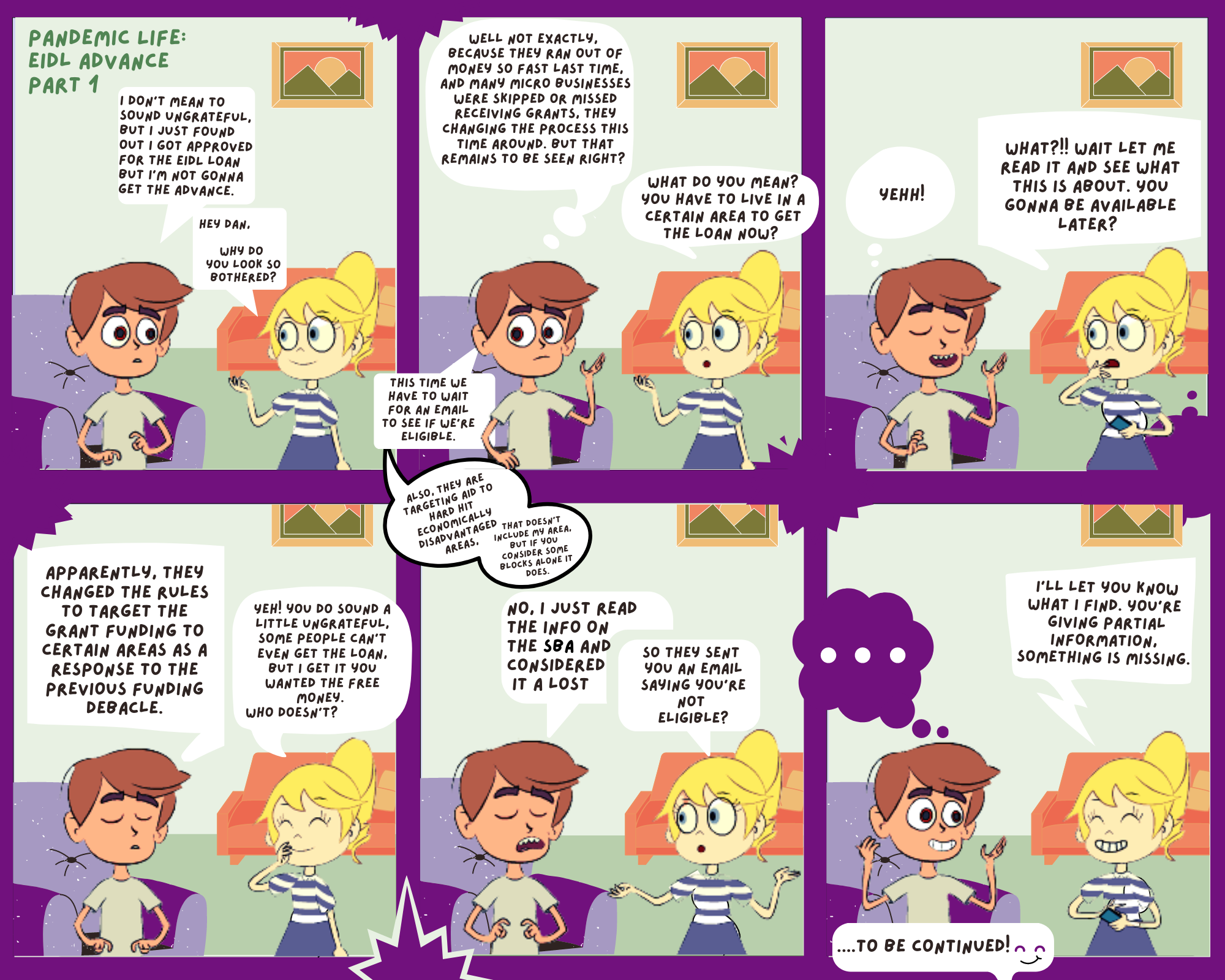 EIDL Advance Part 1