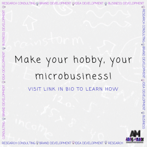 make your hobby your microbusiness